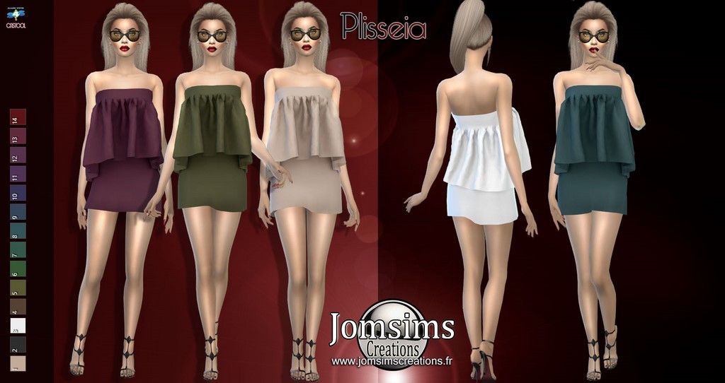 plisseia dress