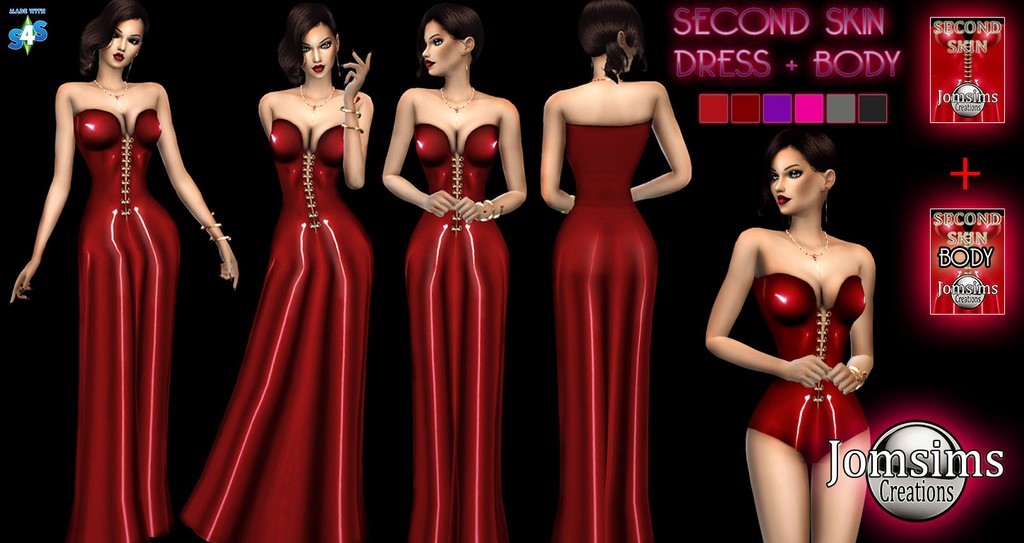 second skin dress